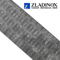 Дамасская сталь ZLADINOX ZDI-1016 (узор "капля NEW")