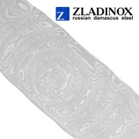 Дамасская сталь ZLADINOX ZDI-Elmax (узор "большая роза")