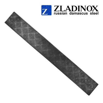 Дамасская сталь ZLADINOX ZD-1407 (узор "пирамида") - торговая марка Zladinox